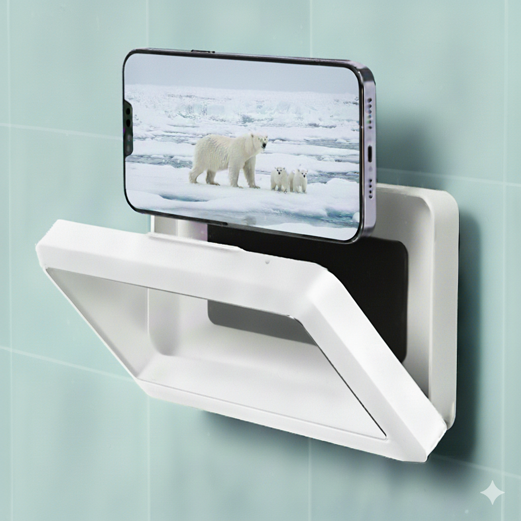 PhoneSplash – Boîte étanche pour smartphone sous la douche